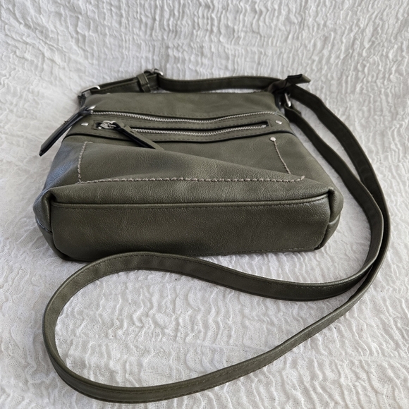 INC International Concepts Riverton‎ Crossbody Olive Green Bohemian Casual bag - Picture 5 of 16